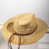 fashionable-fedora-hat-studio Topi Pantai Wanita Anyaman